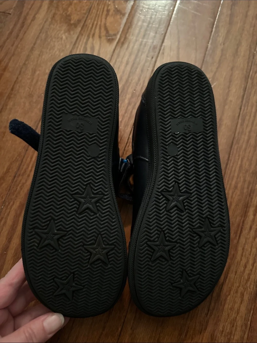 SO Girls Black Mary Jane Strap Shoes